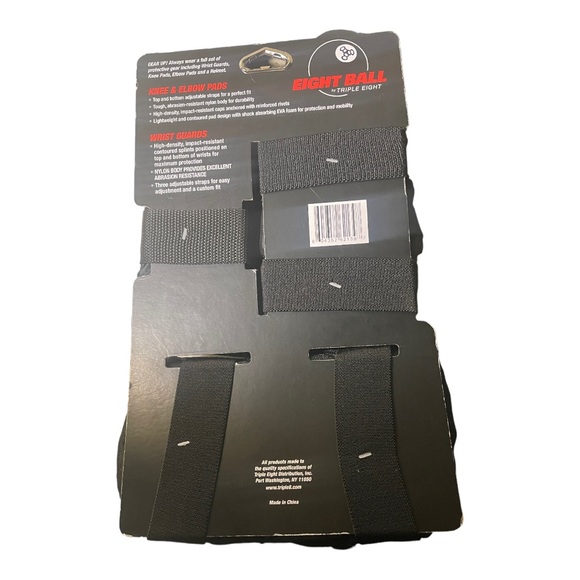 Eight Ball 14+ Multi-Sport Pad Set with Wrist guards, Elbow Pads, and Kn… - Picture 2 of 3